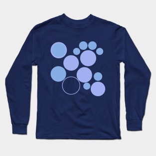 Light purple circles Long Sleeve T-Shirt